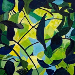 Long Hot Summer, acrylic on wood